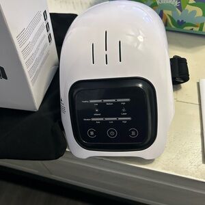 Cordless Knee Massager with LED Screen, Infrared Heat and Vibration Knee Pain